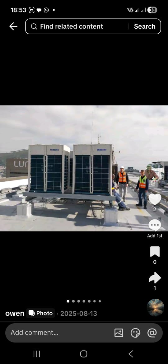 Technician on site